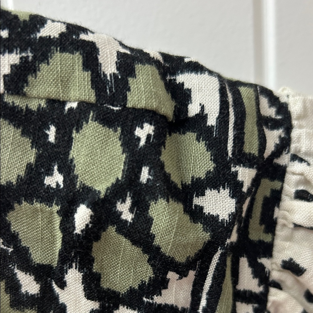 Knox Rose Black,Green, white polka dot dress. Super cute - Picture 5 of 6